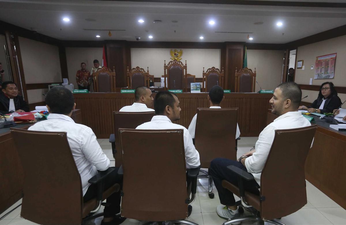 FOTO: Ammar Zoni Jalani Sidang Perdana Dugaan Peredaran Narkotika di Lapas