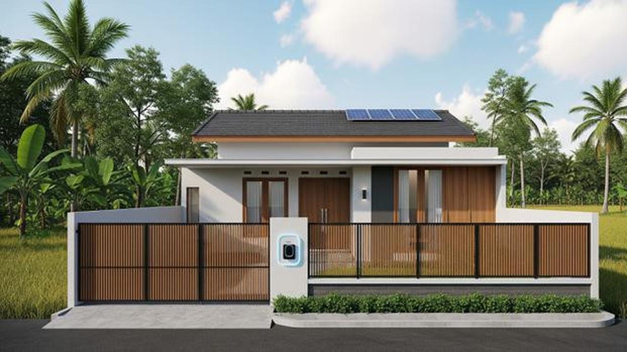 8 Desain Rumah Kecil tapi Luas dengan Pagar Aluminium Motif Kayu, Modelnya Disukai Gen-Z