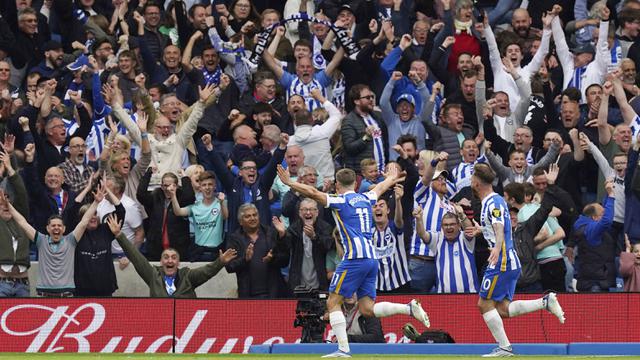 Foto: Hancur Lebur di Kandang Brighton & Hove Albion, MU Dipastikan Gagal Tampil di Liga Champions