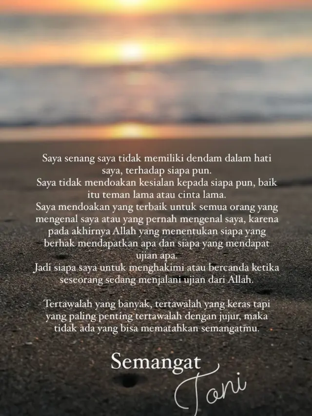 Unggahan Antonio Dedola. (Foto: Dok. Instagram @toni.dedola)