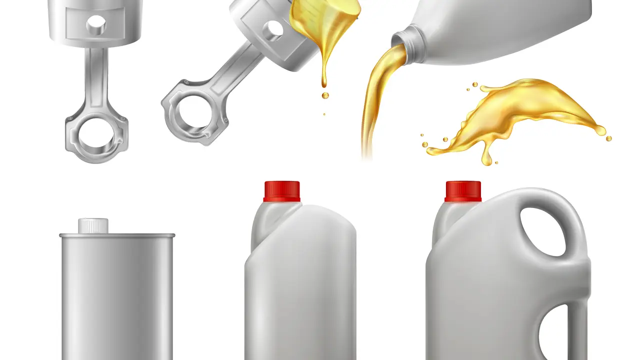 Ilustrasi Oli Motor Matic