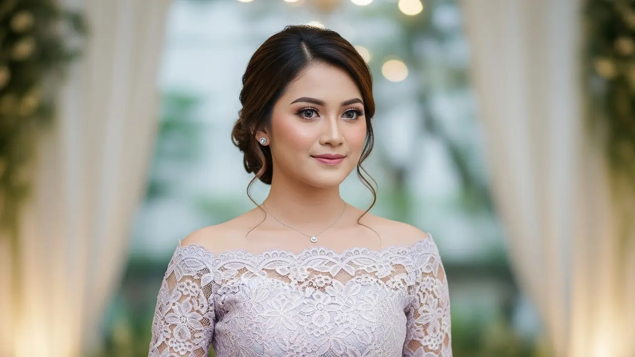 Baju Bridesmaid Atas Bawah yang Elegan (Gemini AI)