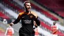 Borja Mayoral (AS Roma) - Sulitnya menembus skuat utama di lini depan Real Madrid membuatnya sering dipinjamkan. Kini striker 24 tahun itu sukses menjadi salah satu pemain penting di skuad Srigala ibu kota. (AFP/Miguel Riopa)