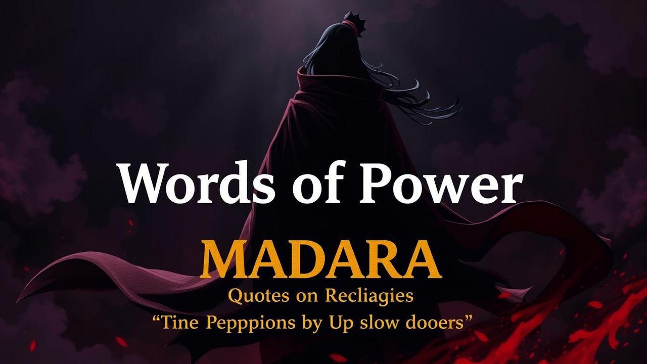 Madara Quote Collection