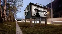 Slovakia bangun apartemen untuk tunawisma dari papan iklan.