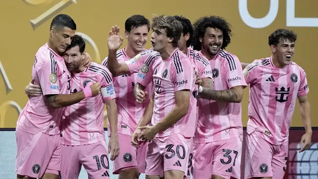 Foto: Lionel Messi Cetak Gol Indah Lewat Tendangan Bebas dan Bawa Inter Miami Menang di Piala Dunia Antarklub 2025