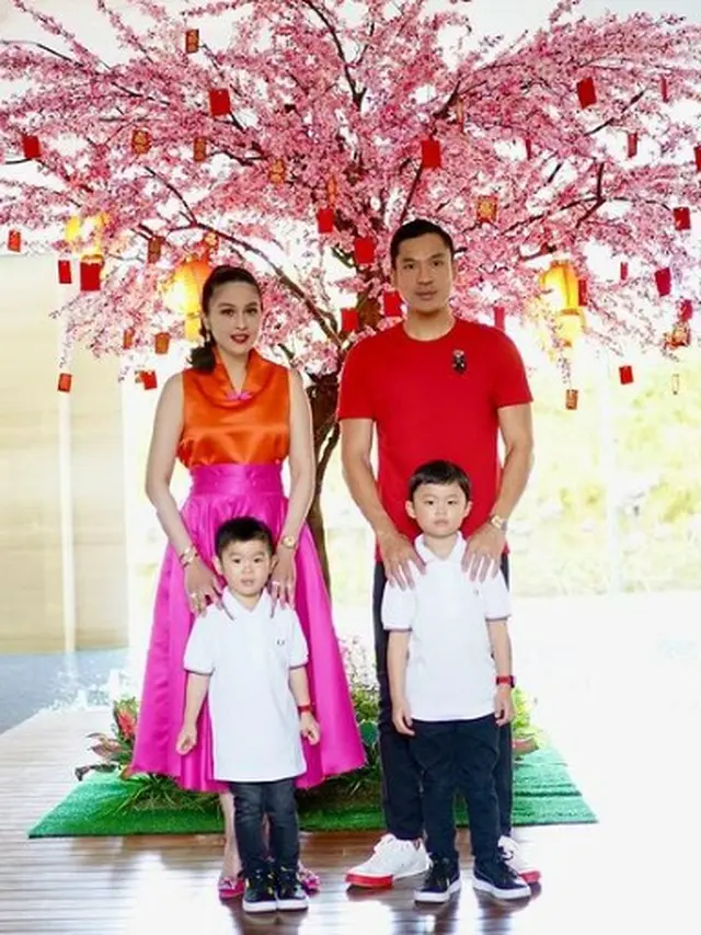 Sandra Dewi rayakan Imlek (Instagram/sandradewi88)