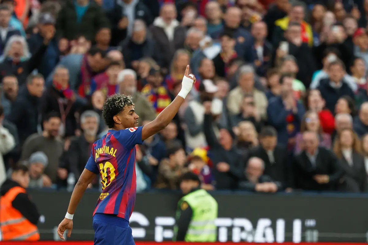 Barcelona vs Villarreal - Lamine Yamal