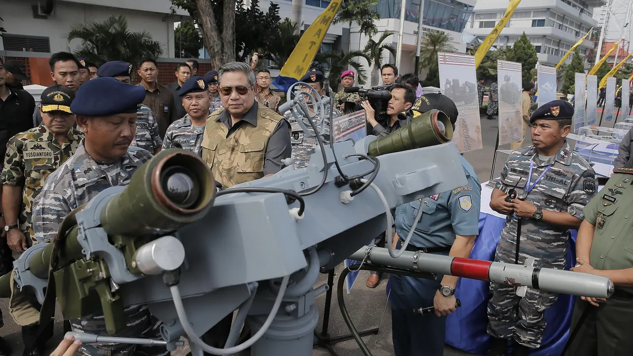 Presiden SBY di Armatim, Surabaya