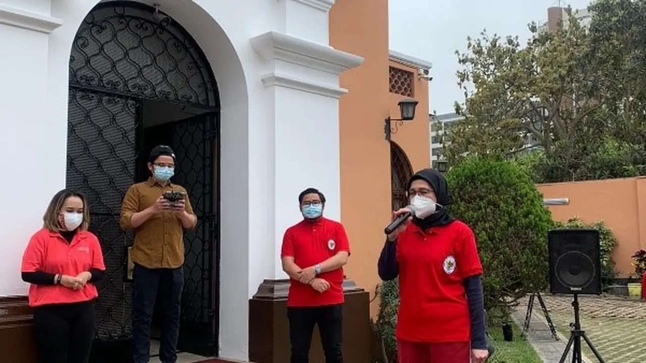 KBRI Lima di Peru menggelar acara "Hari Olahraga" untuk menyambut HUT RI ke-76.