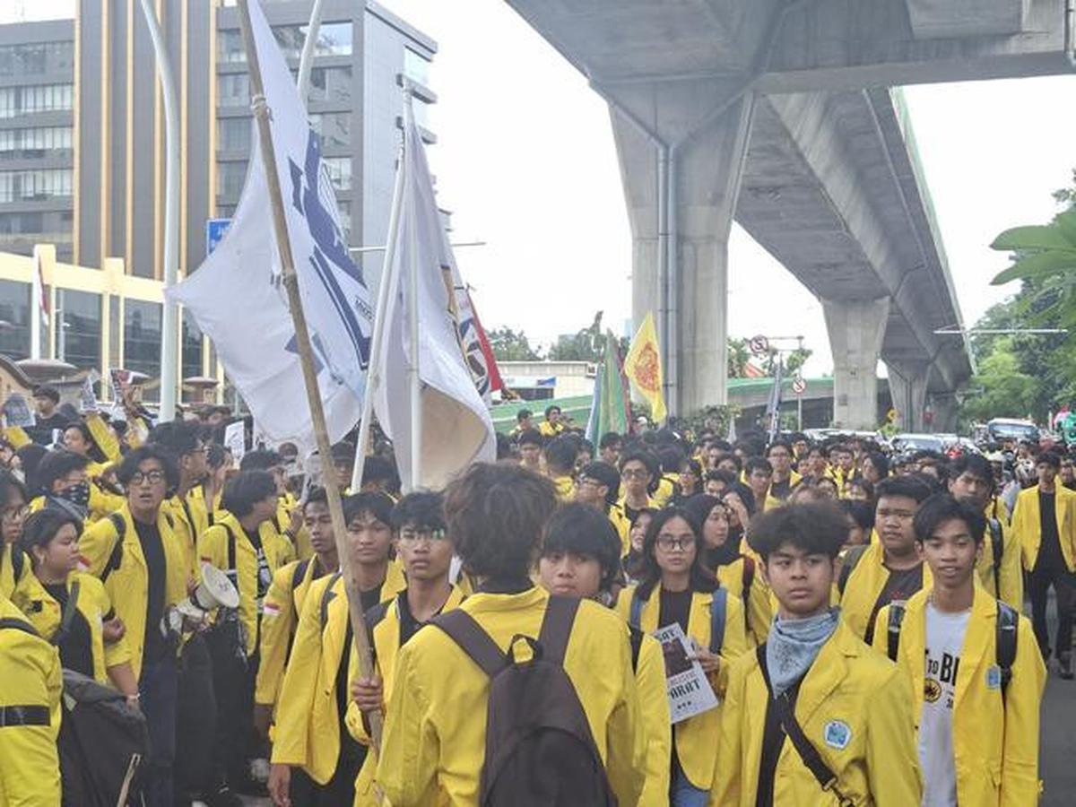 Demo Mahasiswa di Mabes Polri, Polda Metro Jaya Sesalkan Aksi Coret Hijab Polwan