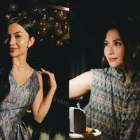 Jessica Mila dan Ariel Tatum hadiri launching koleksi perhiasan garapan Didiet Maulana x Clemence Ellery. Keduanya tampil memikat dengan busana ikat dan deretan perhiasan yang dijajal [dok. Didiet Maulana]