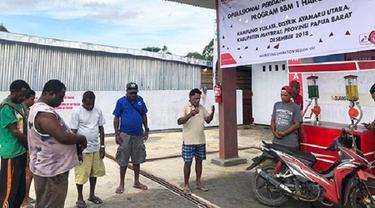 BBM di Ayamaru Utara Papua