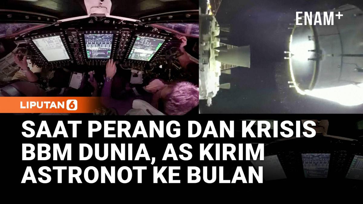 Dunia Masih Panas karena Perang Iran, Amerika Mulai Misi di Bulan