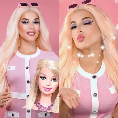 8 Gaya Tasya Farasya Cosplay Jadi Boneka Barbie, Totalitas dari Makeup  sampai Outfit - Photo Fimela.com