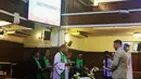 Jono Armstrong dan Cice mengucap janji sehidup semati di Gereja GPIB Paulus, Menteng, Jakarta Pusat, Sabtu (1/10/2016). Keceriaan kebahagiaan kedua mempelai begitu terlihat dalam foto yang beredar di Instagram.(Instagram/germandmitrieviolin)