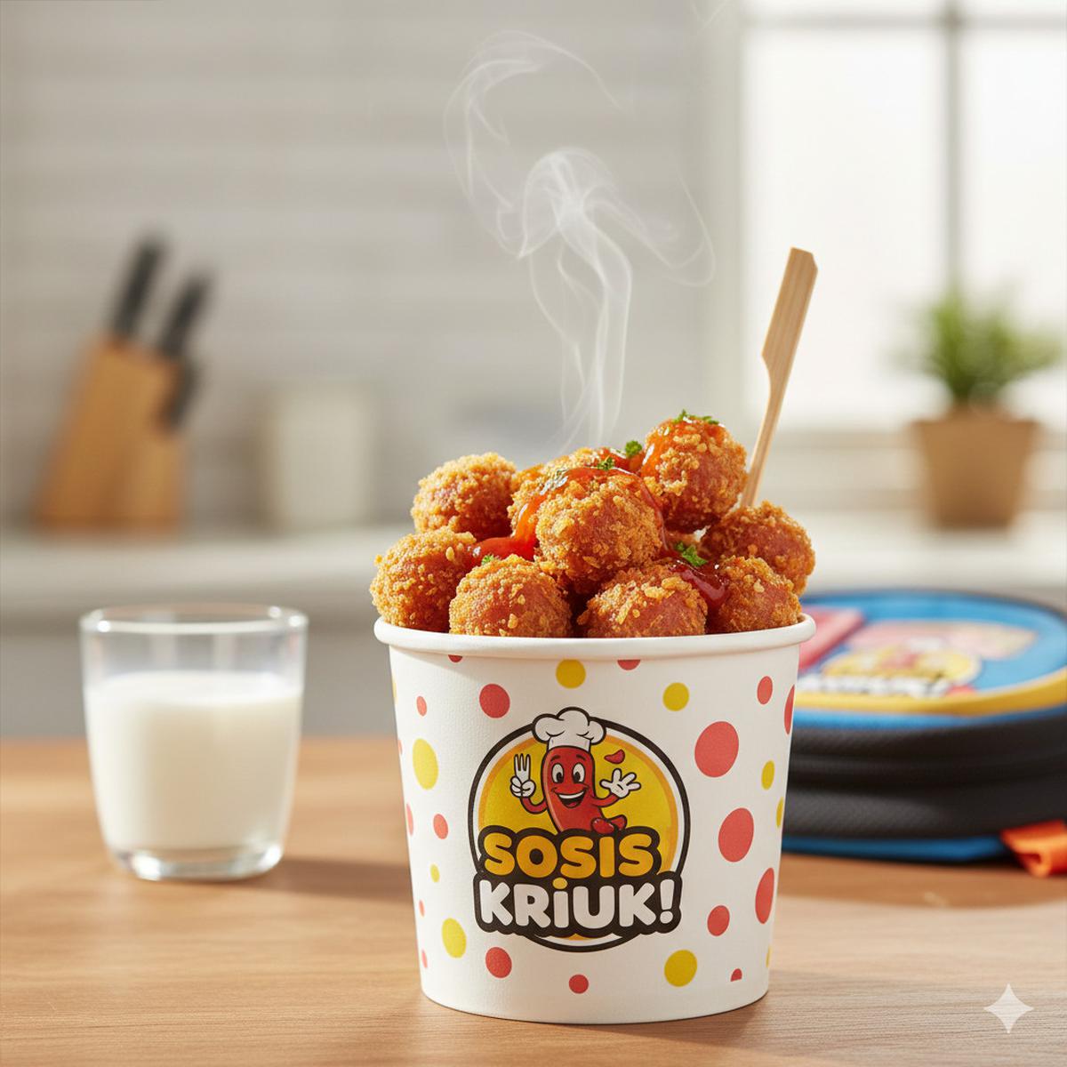 Ide Jualan Sosis Crispy Cup