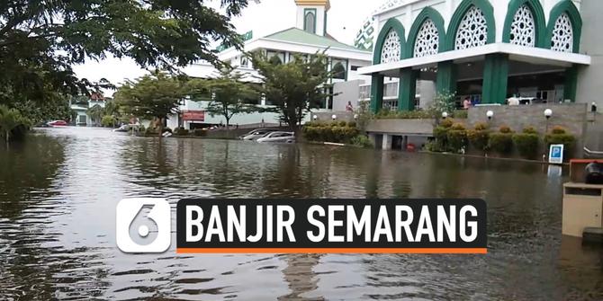 VIDEO: Banjir Semarang Kepung RS Sultan Agung