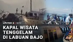 Kapal Wisata Tenggelam di Labuan Bajo