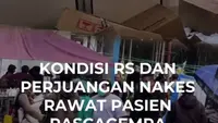 Kondisi RS dan Perjuangan Nakes Rawat Pasien Pascagempa