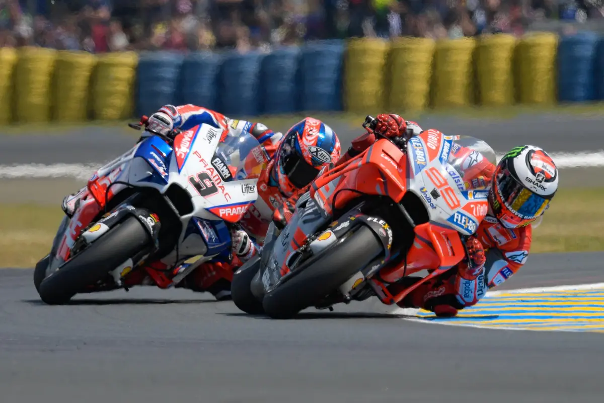 Danilo Petrucci, Jorge Lorenzo, Ducati