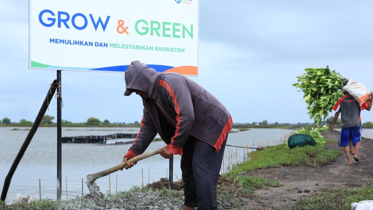BRI Menanam Grow & Green, Tingkatkan Kesadaran Masyarakat Menjaga Alam