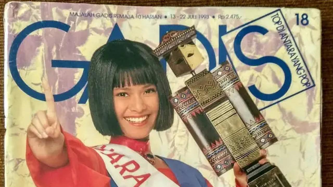 6 Potret Lawas Ersa Mayori Jadi Model Cover Majalah, Juara 1 GADIS Sampul 1993