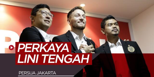 VIDEO: Marc Klok Perkaya Opsi Lini Tengah Persija Jakarta