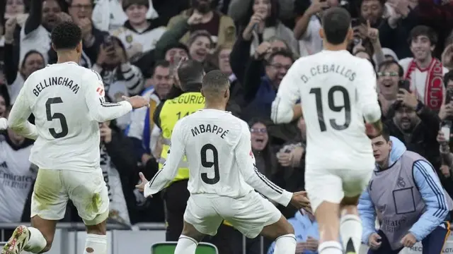Real Madrid Kalahkan Sevilla 4-2, Mbappe Tampil Gemilang dan Vazquez Bersinar