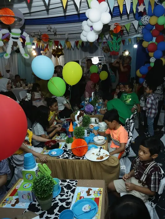 Ultah Rafathar Anak Raffi Ahmad-Gigi (Bambang E Ros/Fimela.com)