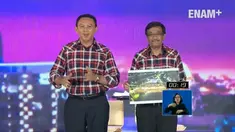 Akhir Debat Cagub DKI 2017 putaran III pasangan calon cagub-cawagub DKI nomer 2 mendapat kesempatan terakhir memberikan pernyataan penutup.