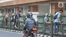 Tujuan pagar tersebut dipasang awalnya untuk mengurangi kemacetan yang sering terjadi di Jalan Pengangsaan Timur, Menteng, Jakpus. (merdeka.com/Iqbal S.Nugroho)