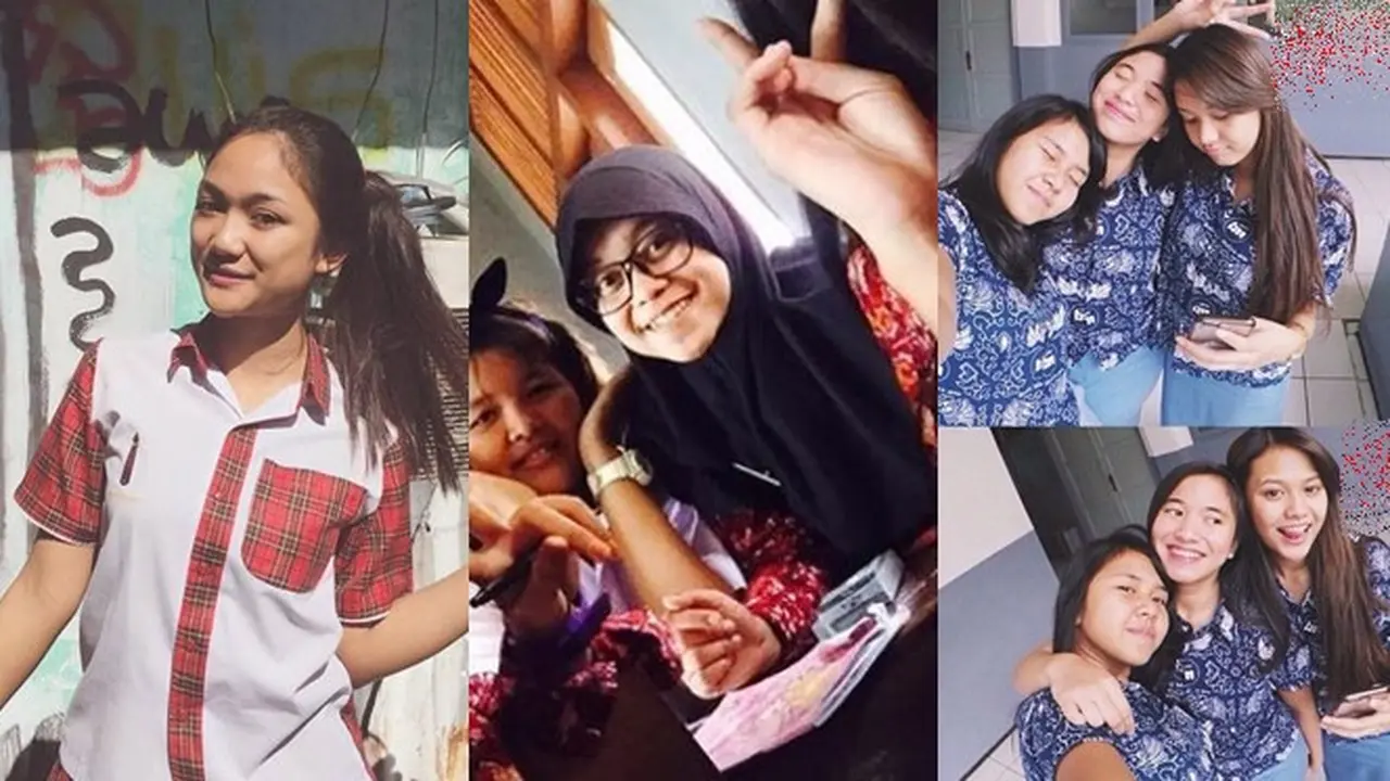 Foto Lawas 7 Seleb Cewek Saat Pakai Seragam Identitas Sekolah, Curi Perhatian