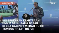 Kementerian Investasi dan Hilirisasi/Badan Koordinasi Penanaman Modal (BKPM) berhasil mencatatkan kesepakatan kemitraan antara Usaha Mikro, Kecil, dan Menengah (UMKM) dan Usaha Besar senilai Rp3,9 triliun dalam waktu kurang dari 2 bulan.