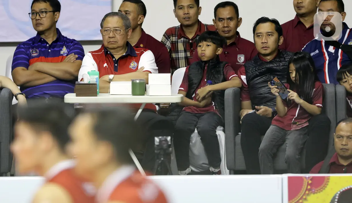 Dengan hasil ini, Indonesia menempati peringkat kedua klasemen sementara SEA V League 2023. (Liputan6.com/Helmi Fithriansyah)