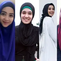 Mengenakan jilbab seperti menjadi trand beberapa tahun belakang. Tidak sedikit selebriti mengaku mendapatkan hidayah sebelum mengenakan jilbab atau menutup auratnya. (dok. Intagram)