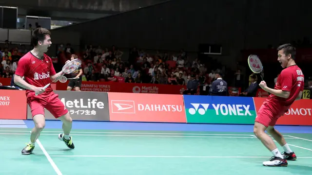 Kevin Sanjaya Sukamuljo/Marcus Fernaldi Gideon, Jepang Terbuka 2017
