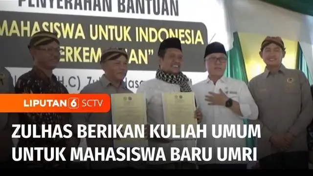 Menteri Perdagangan Zulkifli Hasan memberikan kuliah umum di Kampus Universitas Muhammadiyah Riau, dalam rangka pengenalan kehidupan kampus bagi mahasiswa baru.