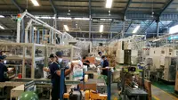 Salah satu pabrik produsen pembalut dan popok di Indonesia mendukung program daur ulang popok bekas pakai. (Foto: Liputan6.com/Dian Kurniawan)