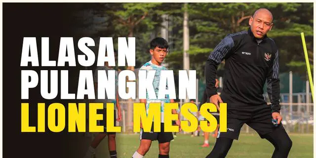 VIDEO: Alasan Nova Arianto Pulangkan Lionel Messi dari Timnas Indonesia U-17