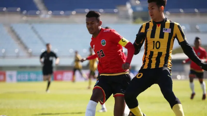 Timnas Timor Leste U-19 vs Timnas Malaysia U-19