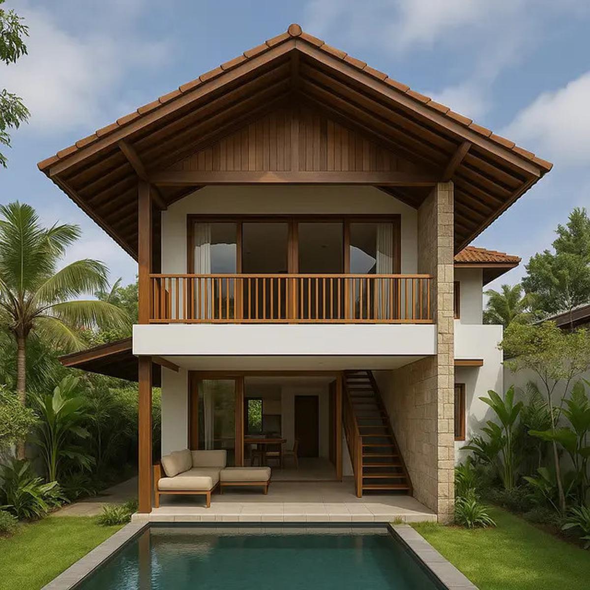 7 Rumah Tingkat 2 Minimalis Modern dengan Desain Elegan dan Fungsional, Bisa Diaplikasikan di Lahan Sempit