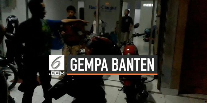 Video: Gempa Banten, Warga Cianjur Berlarian