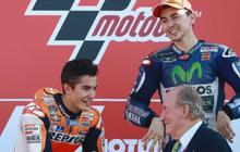 Marquez tolak keras tuduhan Rossi soal 'pelayan Lorenzo