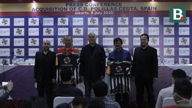Batavia Sports Group (BSG) resmi mengakuisisi klub Spanyol, C.D. Polillas Ceuta. Pengumuman pembelian ini digelar di Graha BIP, Jakarta, Rabu (8/7/2020).