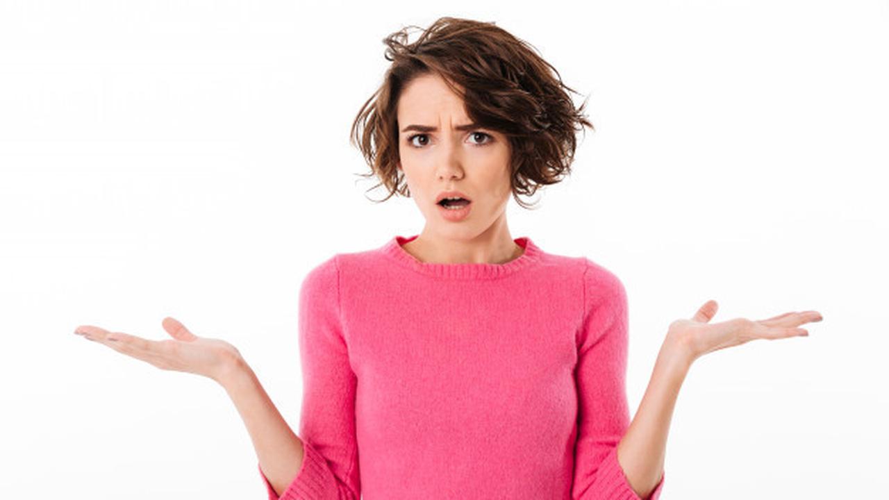 Ilustrasi Wanita Bingung