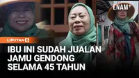 45 Tahun Berjualan Jamu Gendong, Melestarikan Budaya Agar Tak Punah
