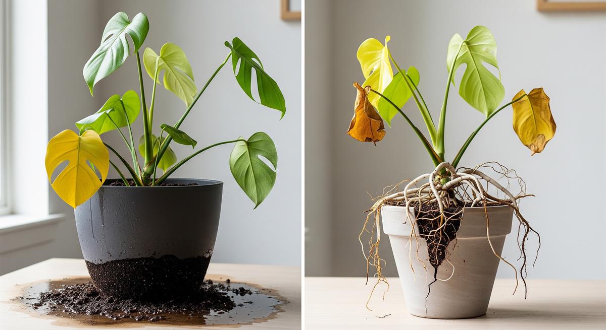 Ukuran Pot Monstera yang Tidak Tepat