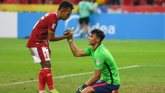 Foto: Pratama Arhan dan Nadeo Jadi Pembuka Jalan Kemenangan Dramatis Indonesia atas Singapura di Leg Kedua Semifinal Piala AFF 2020