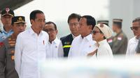 Presiden Jokowi melepas bantuan seberat 51,5 ton dari rakyat Indonesia untuk meringankan penderitaan masyarakat Palestina, pada Sabtu (4/11/2023). (Foto: Dok. Instagram @prabowo)